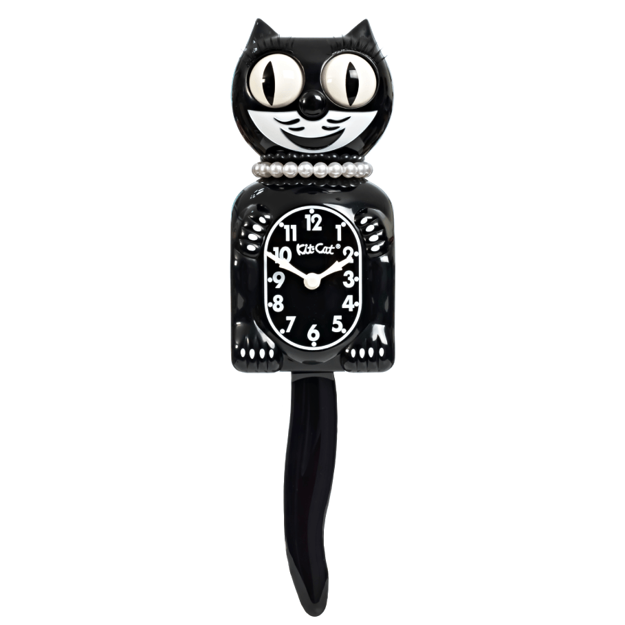 Classic Black Lady Limited Edition Kit-Cat Klock