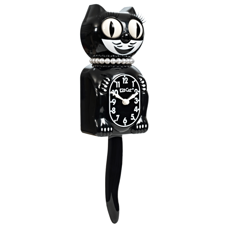 Classic Black Lady Limited Edition Kit-Cat Klock