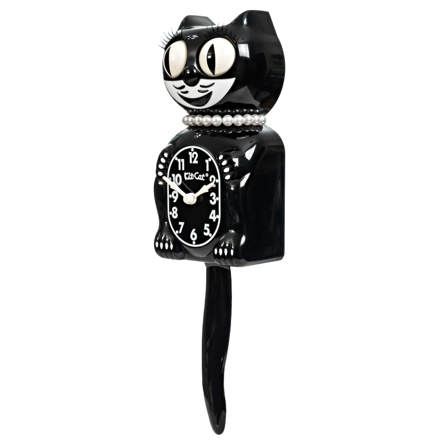 Classic Black Lady Limited Edition Kit-Cat Klock