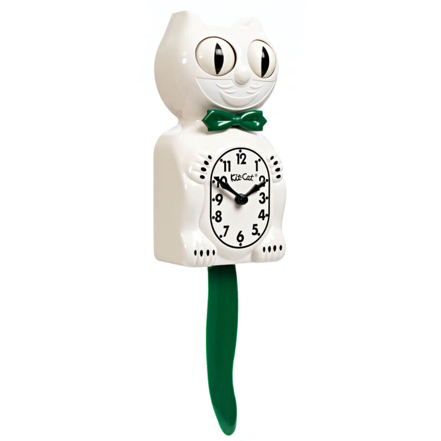 Candy Cane Green Limited Edition Kit-Cat Klock