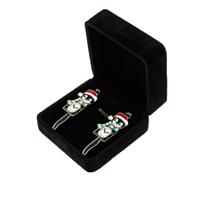 Kit-Cat's Santa Earrings