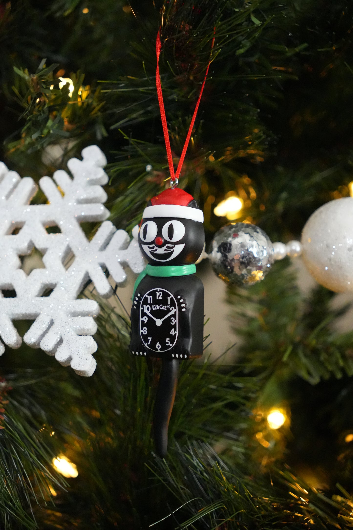 KC Christmas Ornament - Santa Hat Design