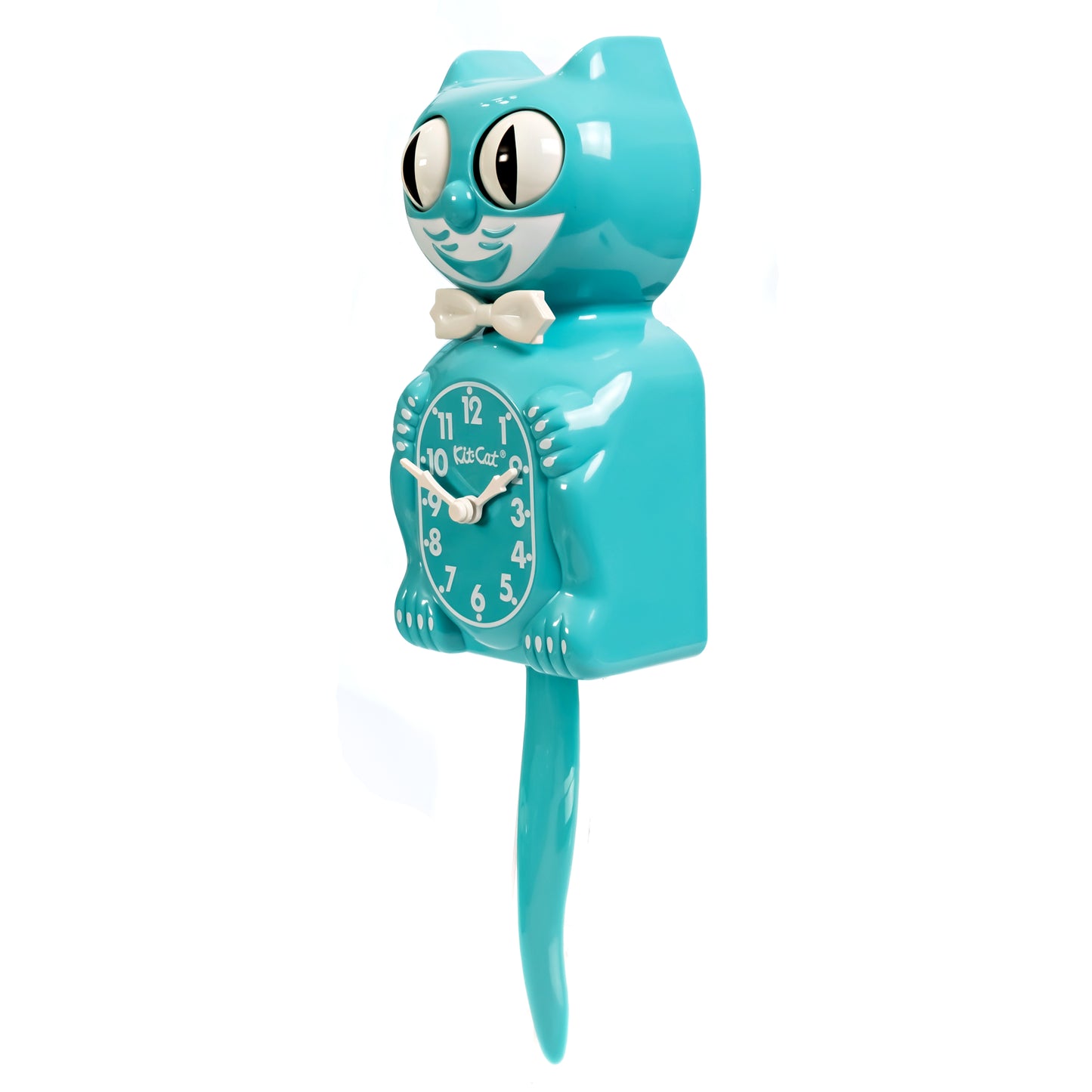 Vibrant Blue Turquoise Kit-Cat (15.5" high)