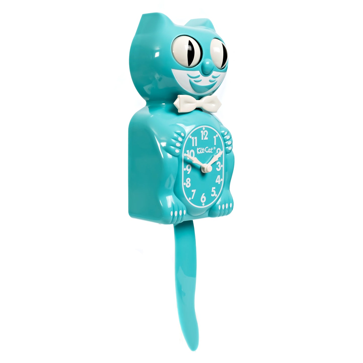 Vibrant Blue Turquoise Kit-Cat (15.5" high)