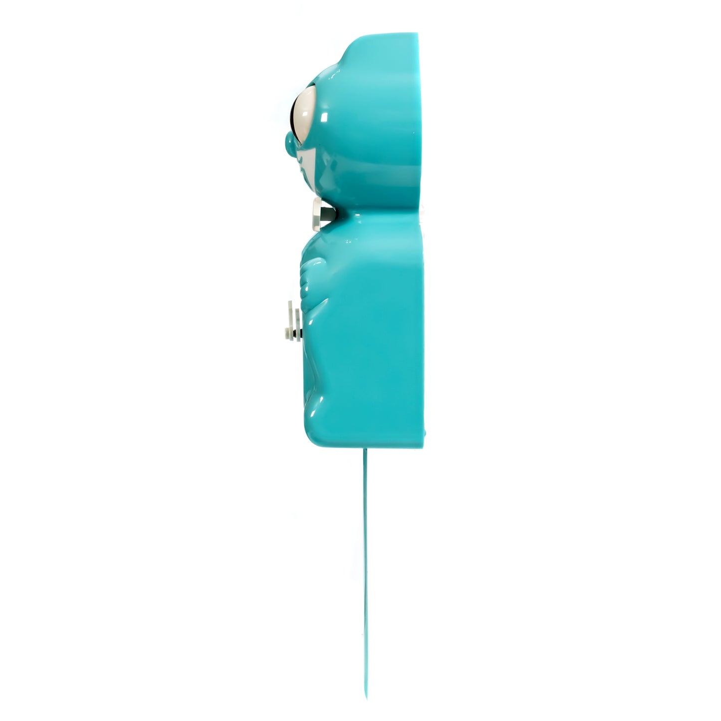 Vibrant Blue Turquoise Kit-Cat (15.5" high)