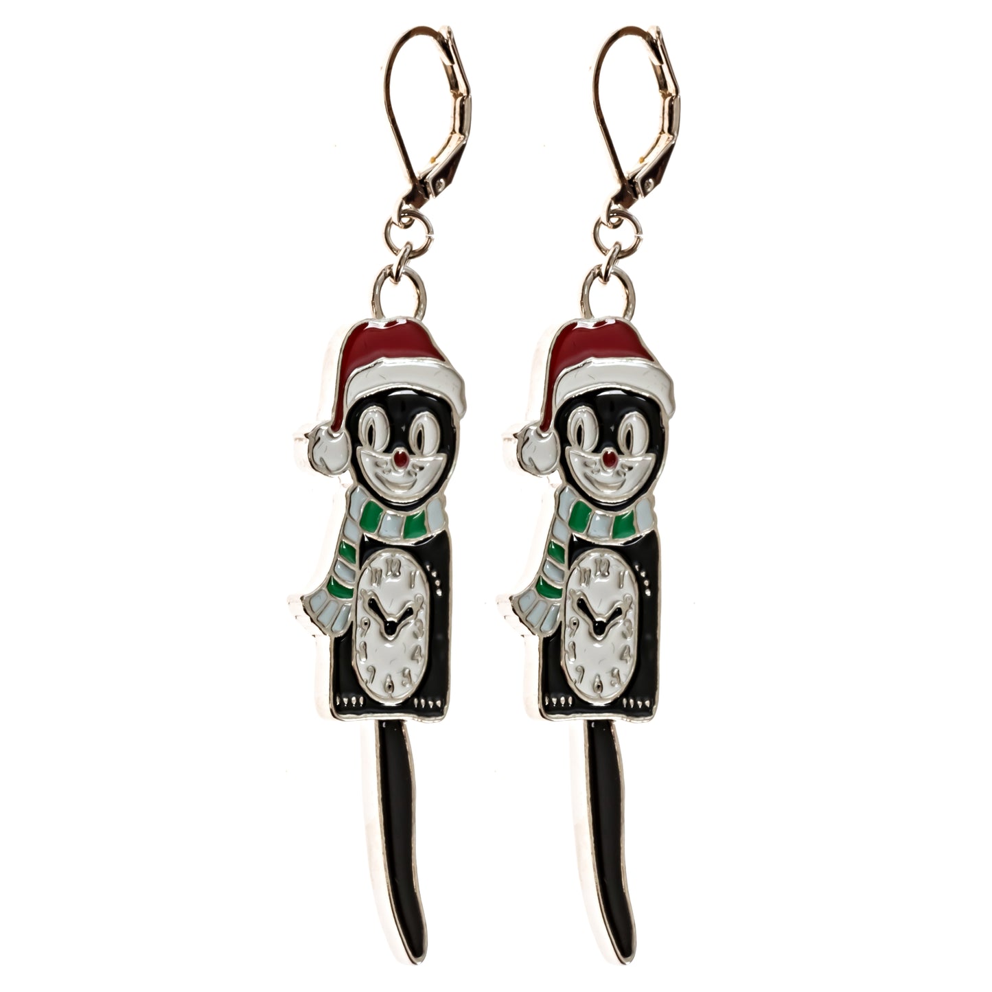 Kit-Cat's Santa Earrings