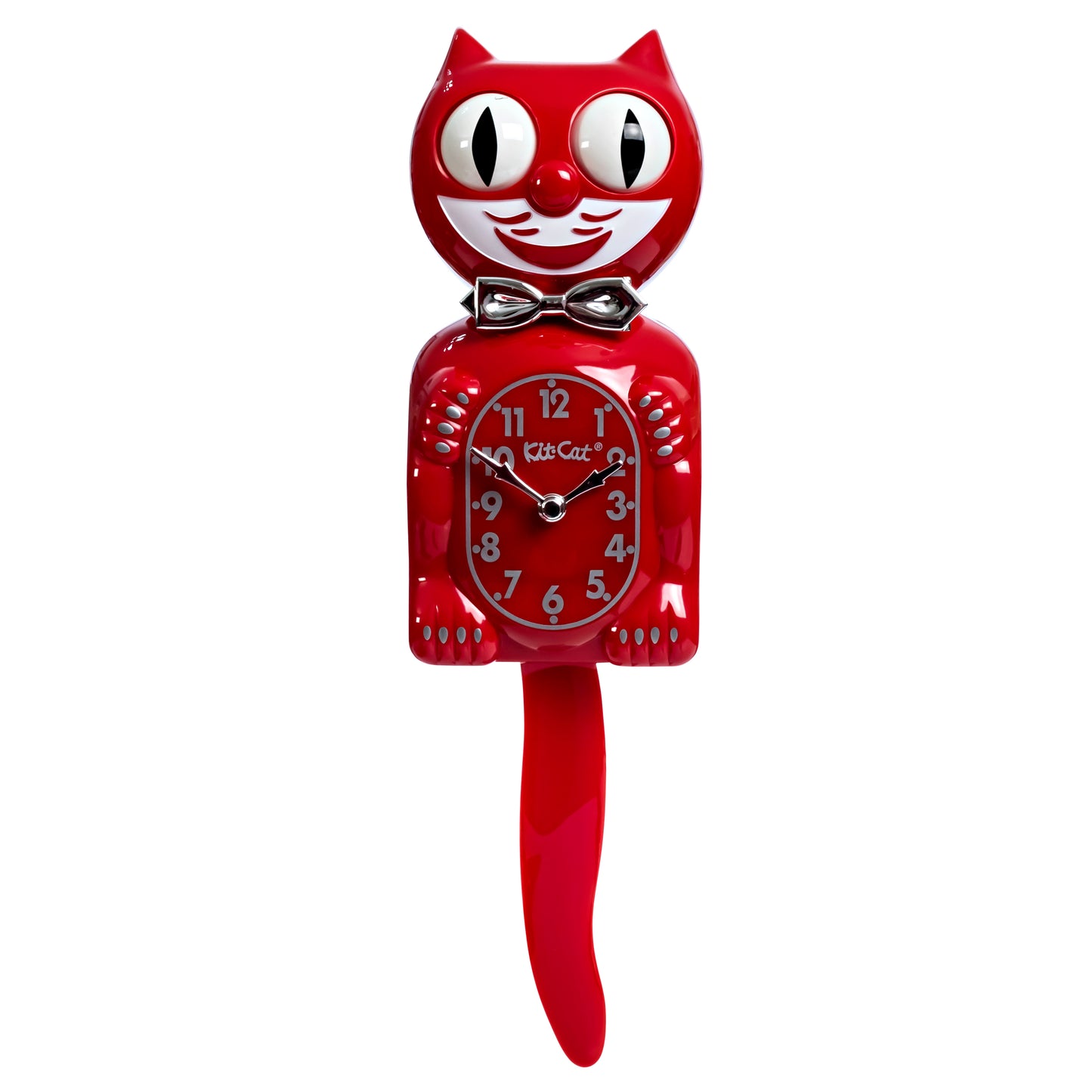 Retro Red Kitchen Edition Kit-Cat Klock