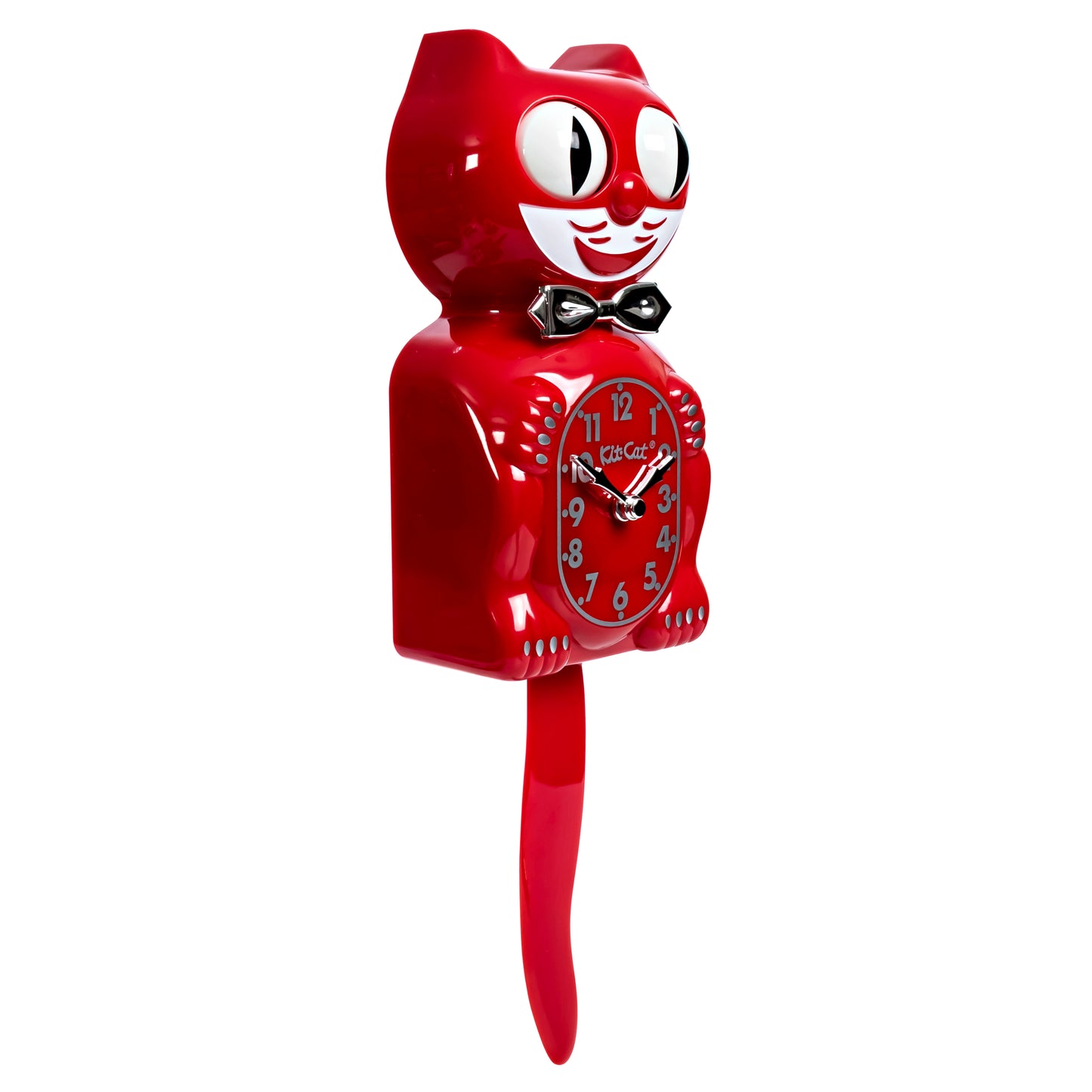 Retro Red Kitchen Edition Kit-Cat Klock