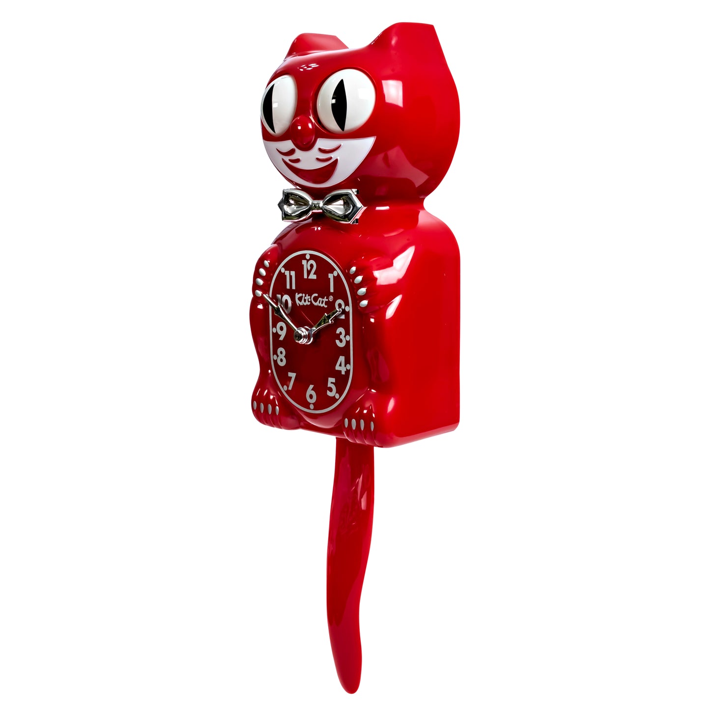 Retro Red Kitchen Edition Kit-Cat Klock