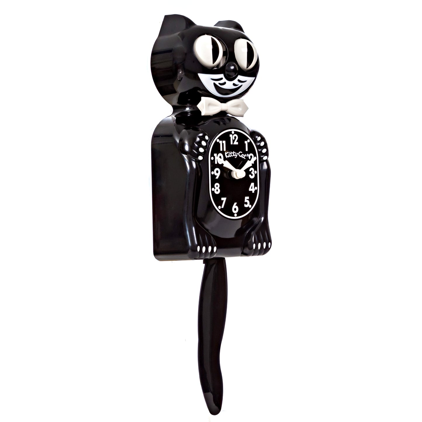 Classic Black Kitty-Cat Klock