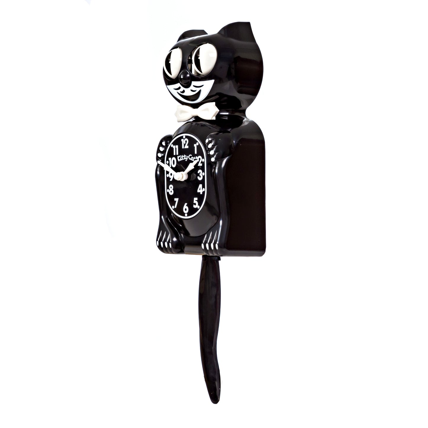 Classic Black Kitty-Cat Klock