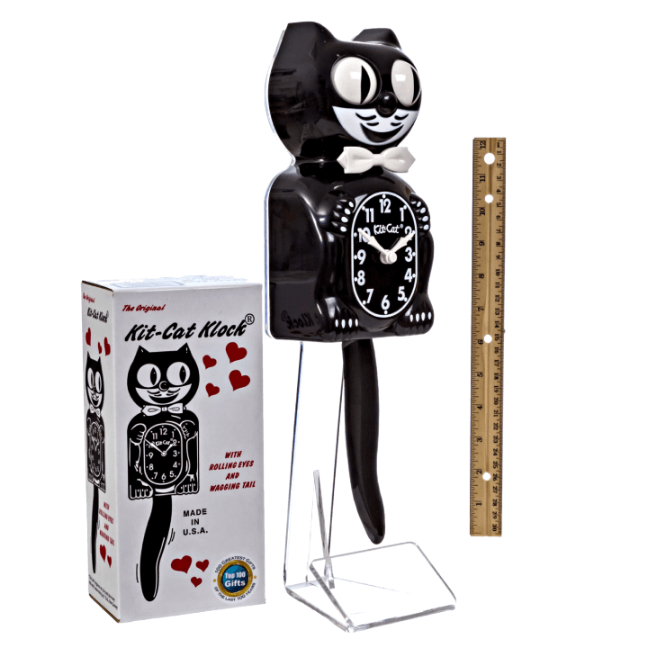 Classic Black Kit-Cat Klock