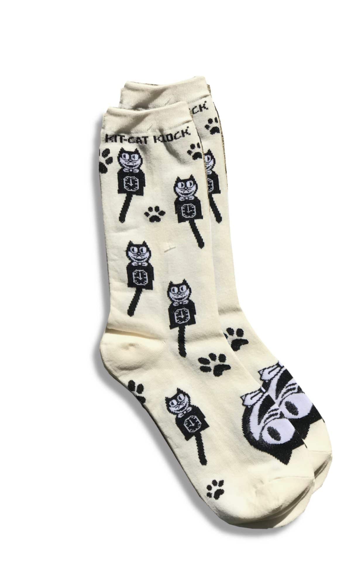 Smiling Kit-Cat Socks