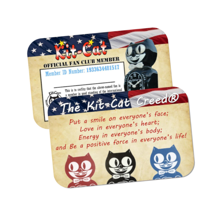 Fan Club Membership Card