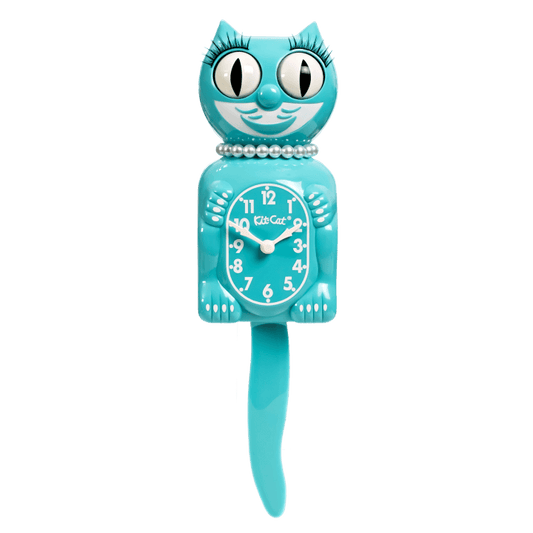 Vibrant Blue Turquoise Lady Kit-Cat