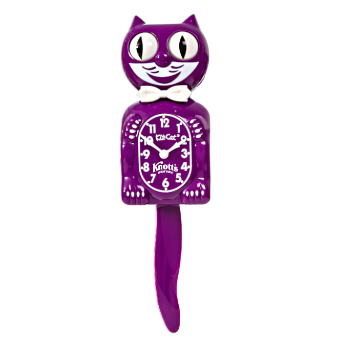 Boysenberry Kit-Cat Klock | Rich 15.5