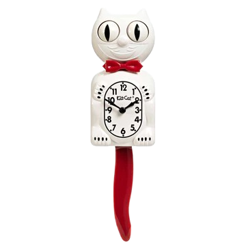 Candy Cane Red Limited Edition Kit-Cat Klock