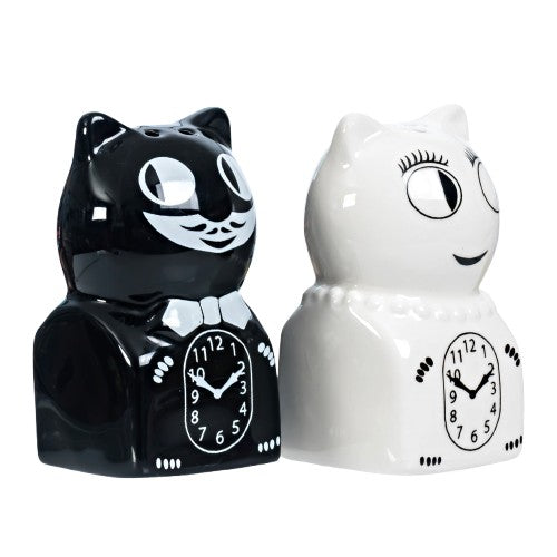 NEW: Kit-Cat Handpainted Salt & Pepper Shakers