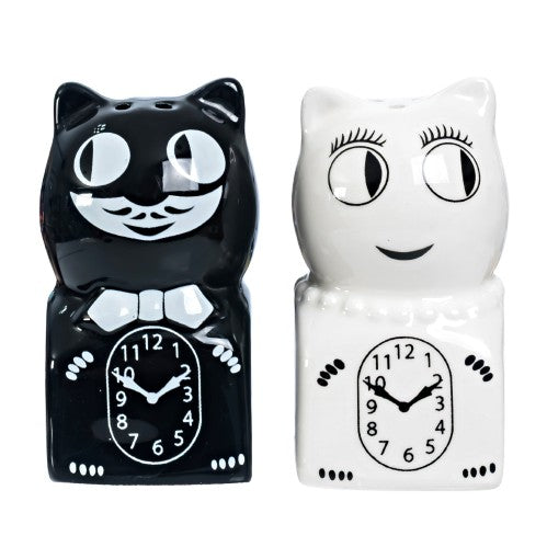 NEW: Kit-Cat Handpainted Salt & Pepper Shakers