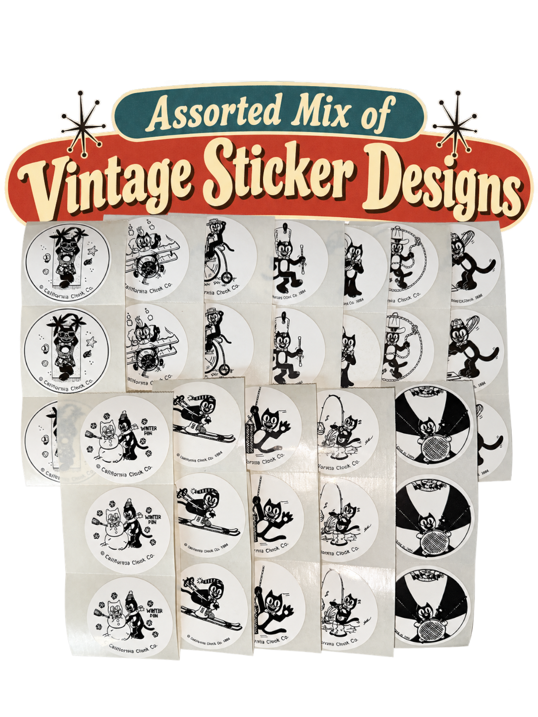 Kit-Cat Vintage Christmas Card Vault Pack
