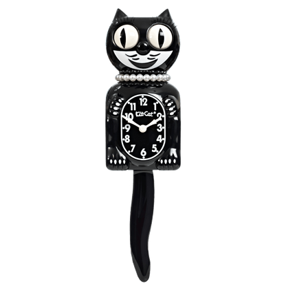 Classic Black Lady Kit-Cat Klock | Timeless Elegance Classic Black Lady Kit-Cat Klock | Timeless Elegance