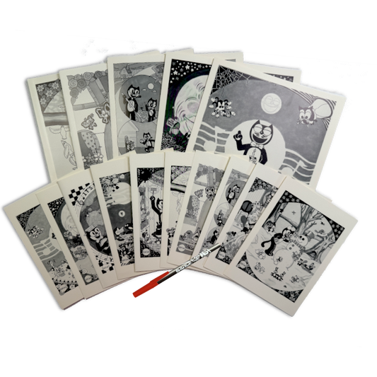 Kit-Cat Vintage Greeting Card Vault Pack