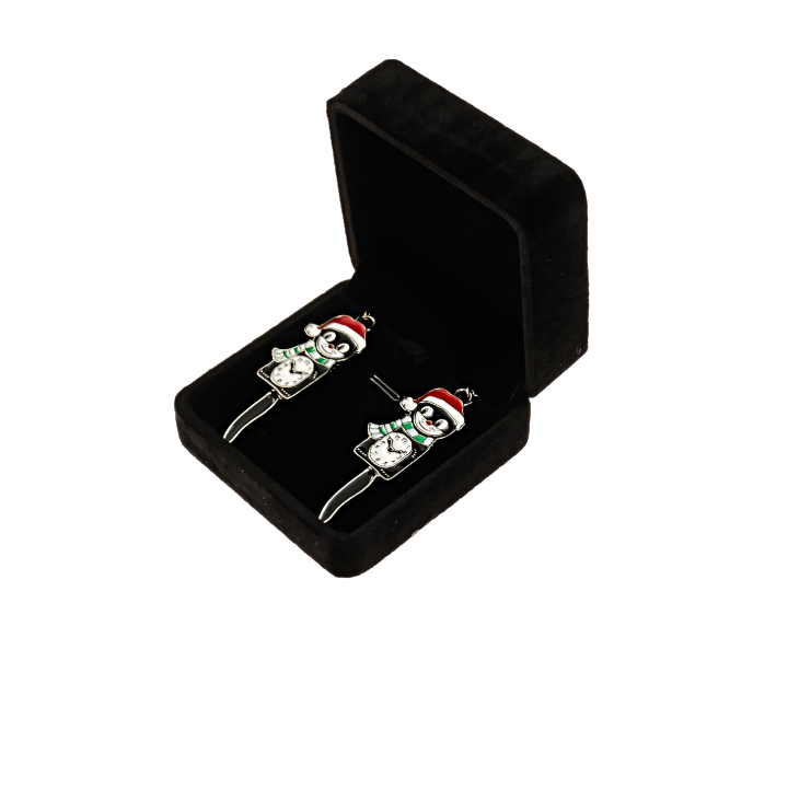 Kit-Cat's Santa Earrings