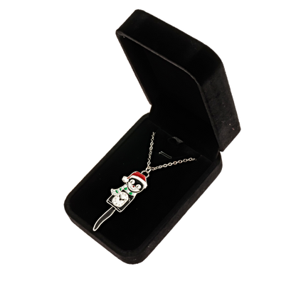 Kit-Cat's Santa Necklace