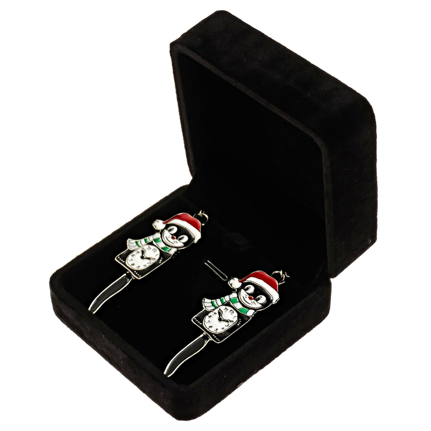 Kit-Cat's Santa Earrings