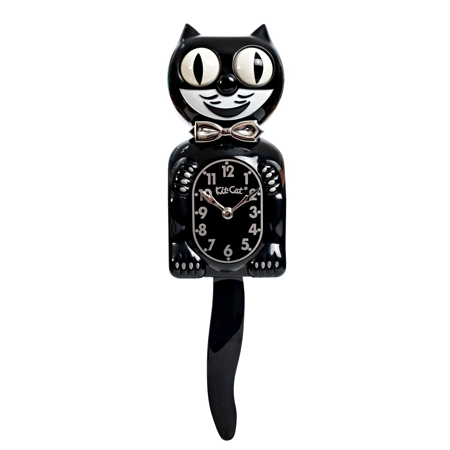 Retro Black Kitchen Edition Kit-Cat Klock