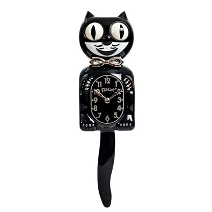 Retro Black Kitchen Edition Kit-Cat Klock