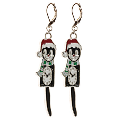 Kit-Cat's Santa Earrings