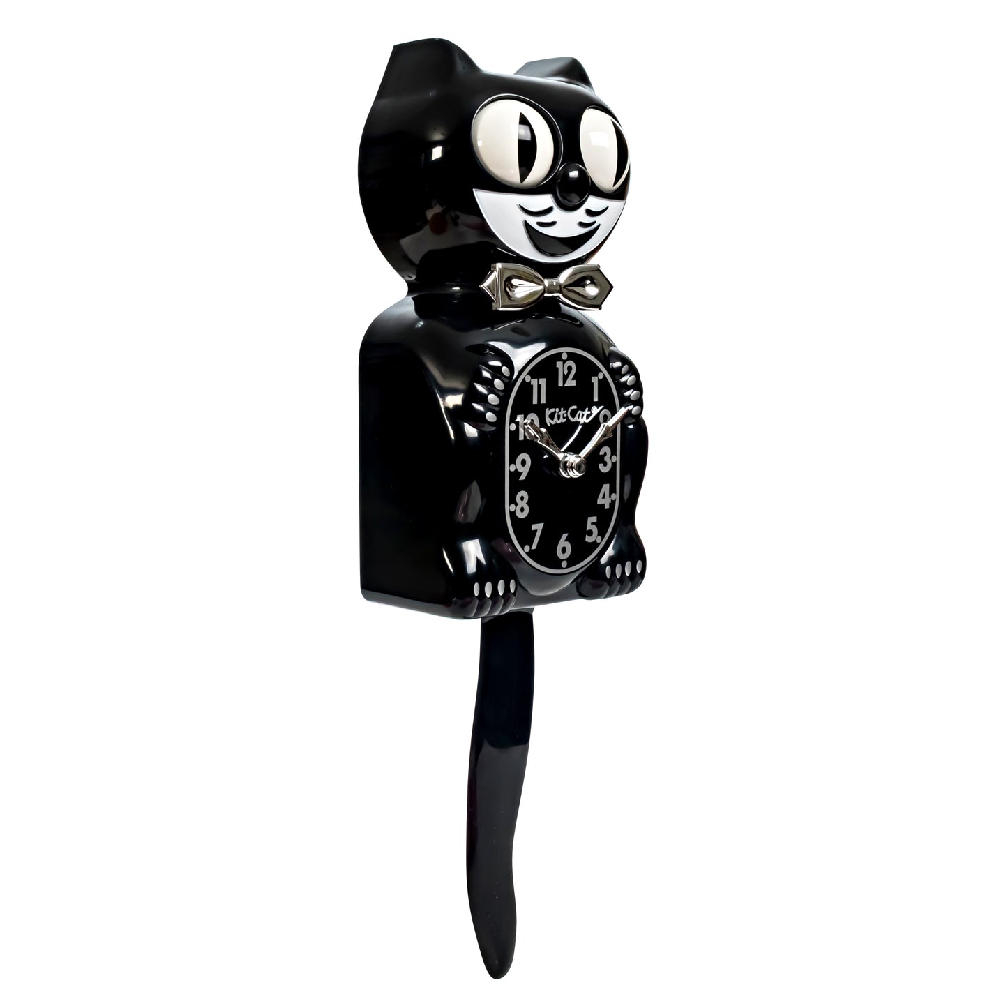 Retro Black Kitchen Edition Kit-Cat Klock
