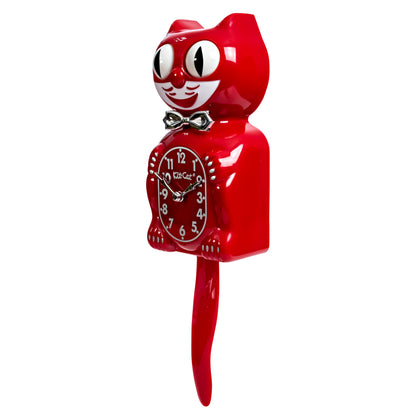 Retro Red Kitchen Edition Kit-Cat Klock