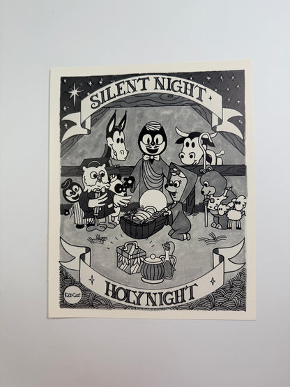 Kit-Cat Vintage Christmas Card Vault Pack