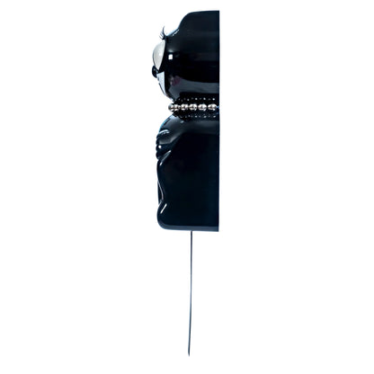 Retro Black Lady Kitchen Edition Kit-Cat Klock