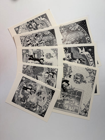 Kit-Cat Vintage Christmas Card Vault Pack