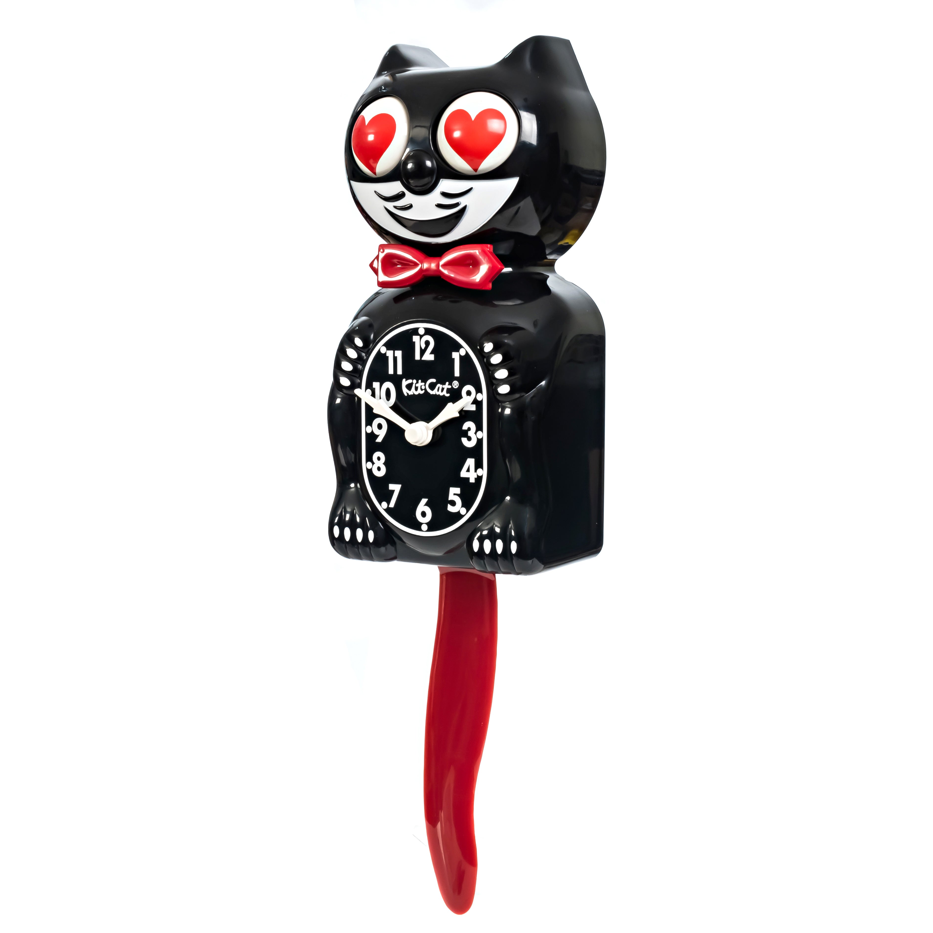 【限定モデル】Kit-Cat Klock Heart Eyes／箱あり Classic Black Kit-Cat Klock | Iconic Timeless Design