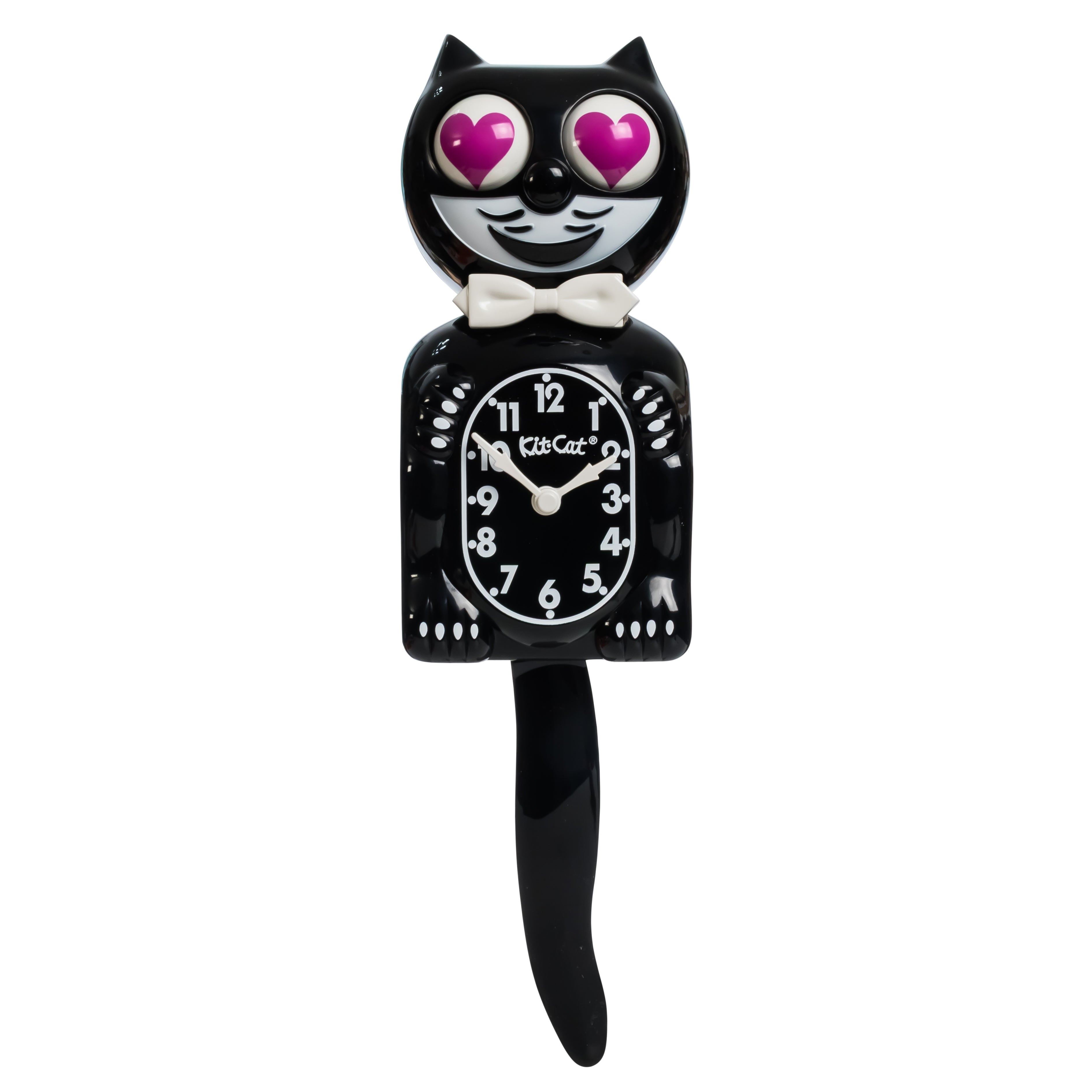 【限定モデル】Kit-Cat Klock Heart Eyes／箱あり Classic Black Kit-Cat Klock | Iconic Timeless Design