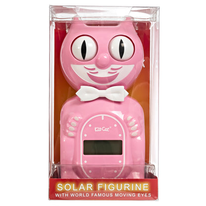 Solar Kit-Cat Digital Alarm Klock - Pink Satin