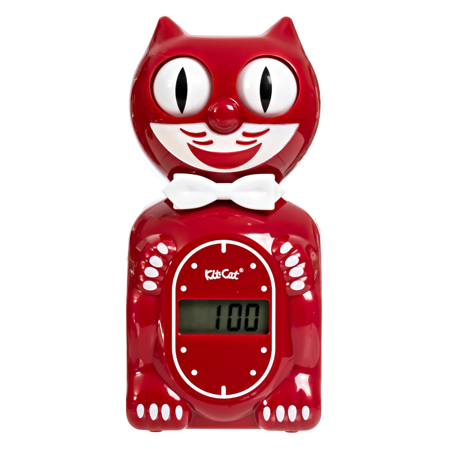 Solar Kit-Cat Digital Alarm Klock - Space Cherry
