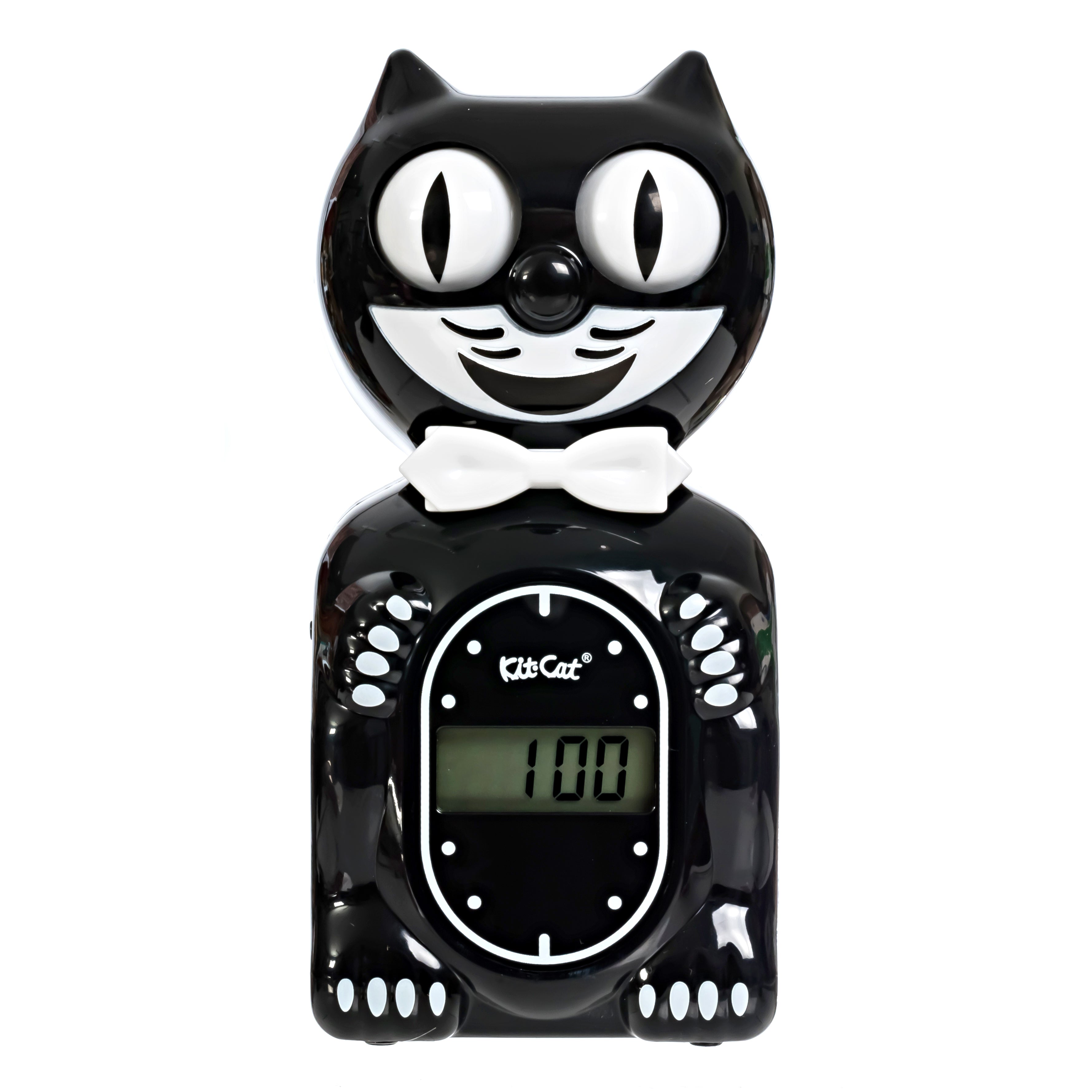 Solar Kit-Cat Alarm Klock | Classic Black Edition – Kit-Cat Klock