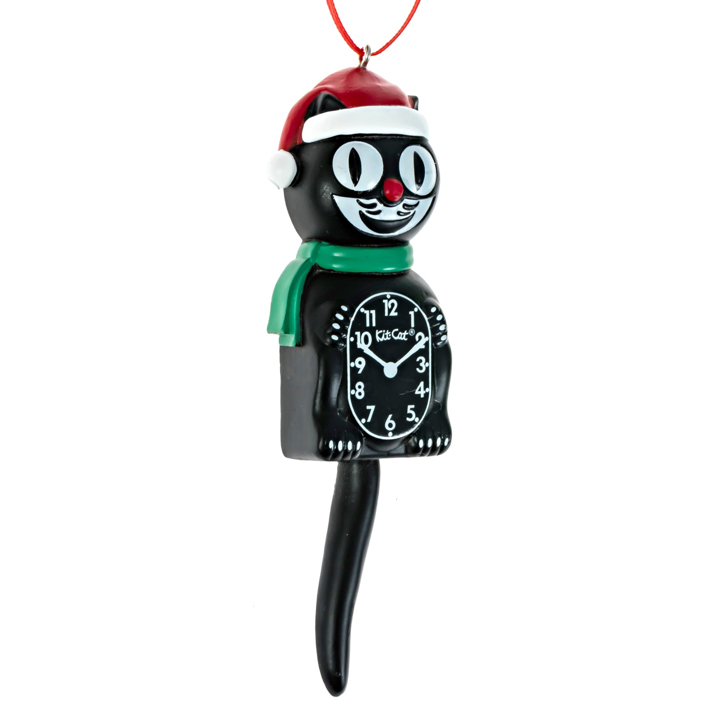 KC Christmas Ornament - Santa Hat Design