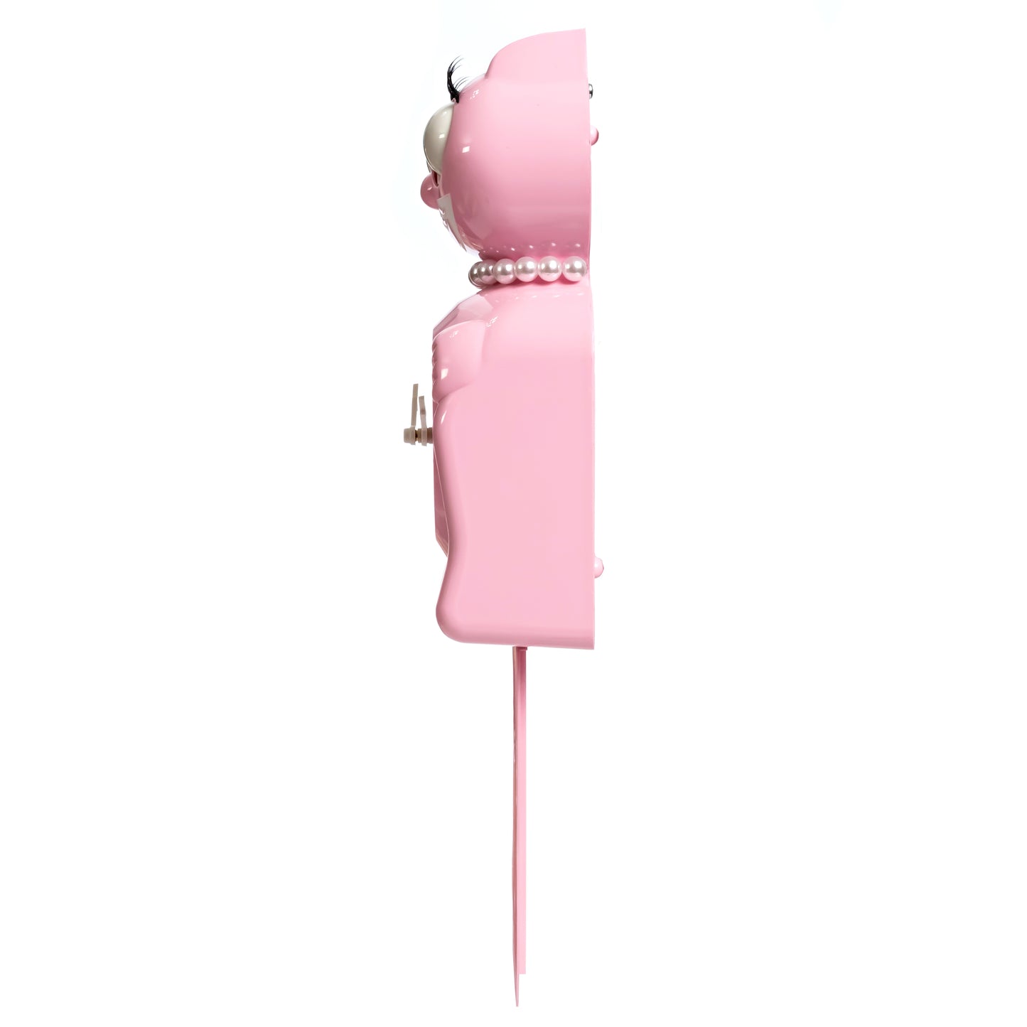 Bubblegum Pink Miss Kitty-Cat Klock (12.75" high)