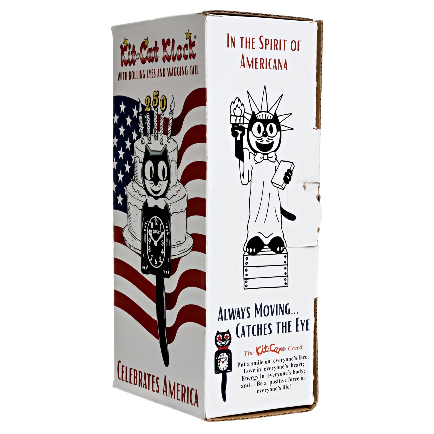 Old Glory Special Edition Kit-Cat Klock