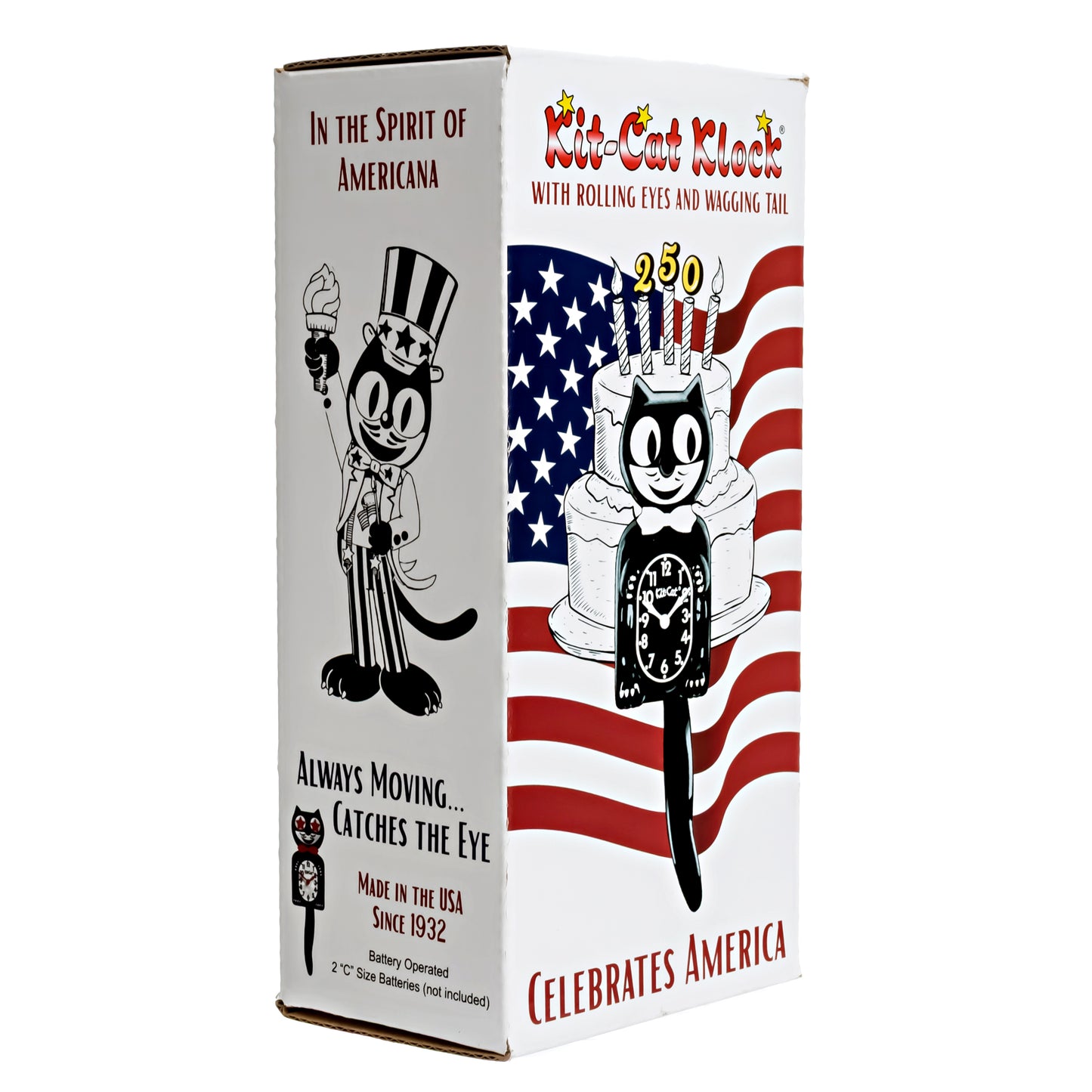 Old Glory Special Edition Kit-Cat Klock