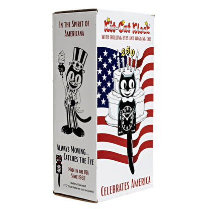 Old Glory Special Edition Kit-Cat Klock
