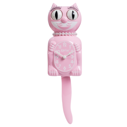 Bubblegum Pink Lady Limited Edition Kit-Cat Klock