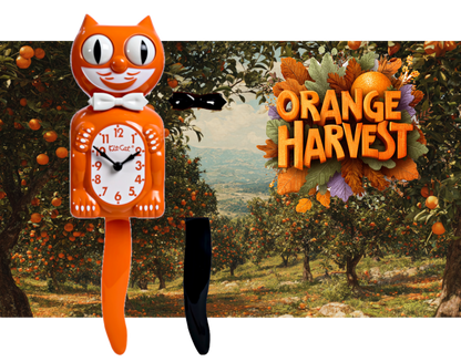 Orange Harvest Limited Edition Kit-Cat Klock