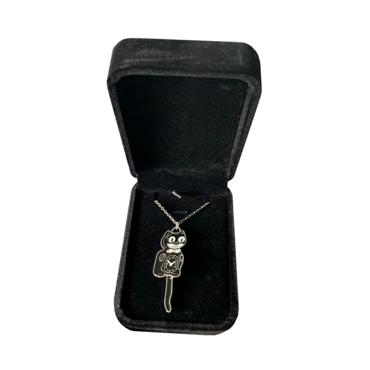 Kit-Cat Silver Necklace